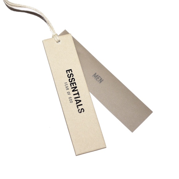 Fear of God Essentials V Neck 'Gold Heather' Tee - Picture 5 of 9